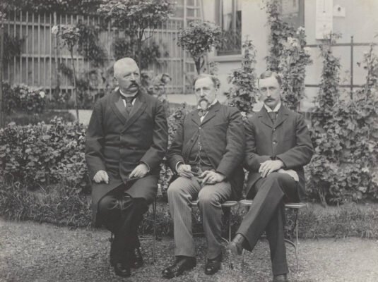 Photograph of the Danish delegation at the Conference