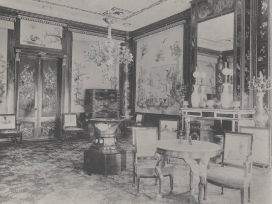 Photograph of the Japanese room at Huis ten Bosch